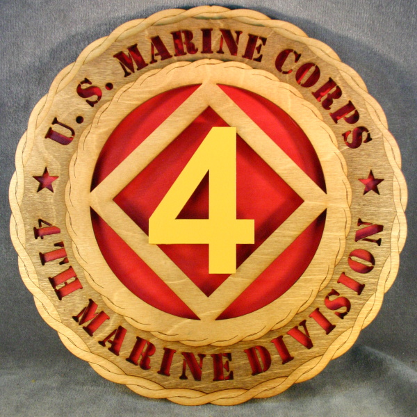 4th Division Marines Wall Tribute